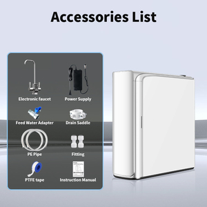 Système d'osmose inverse Purey, <span class=keywords><strong>filtre</strong></span> à <span class=keywords><strong>eau</strong></span> double RO, 600 GPD, débit rapide, sans réservoir, <span class=keywords><strong>sous</strong></span> <span class=keywords><strong>évier</strong></span>, avec robinet LED intelligent - Product Image 6