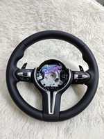 Volant BMW de haute qualité pour F10, F30, F32, F31, F15, E70, E90, E71, M6, M3, assemblage en cuir, modifié, amélioré