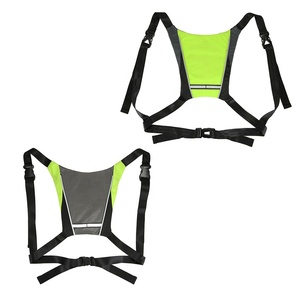 Không Dây Điều Khiển Từ Xa LED Sáng Phản Quang Đi Xe Đạp Vest Với Đèn Pin LED ANSI Class II Đêm Chạy An Toàn Trở Lại Clip - Product Image 4