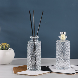 ขวดแก้วดิฟฟิวเซอร์ทรงกลมขนาด5ออนซ์150มล. ภาชนะเก็บน้ำมันหอมระเหยพร้อมฝาแก้ว - Product Image 5