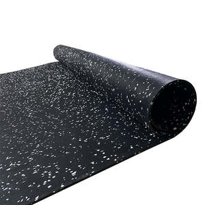 Tapis de sécurité haute densité en EPDM pour salle de sport, poids libres, insonorisation, <span class=keywords><strong>sous</strong></span>-couche stratifiée, rouleaux de revêtement de sol en caoutchouc - Product Image 1