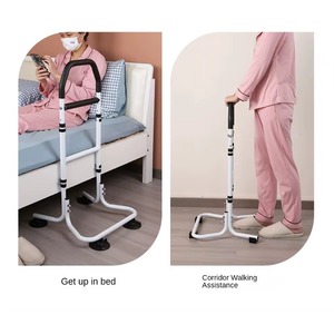 Adjustable Folding Crutch Knee <b>Walker</b> & <b>Rollator</b> with Brake Replacement for Foot Injury Adjustable Steering Scooter - Product Image 2
