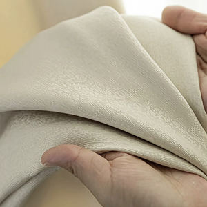 Nuova tendenza poliestere solido Beige testurizzato <span class=keywords><strong>tende</strong></span> di qualità reale oscuranti <span class=keywords><strong>tende</strong></span> per il soggiorno camera da letto Hotel di lusso - Product Image 1