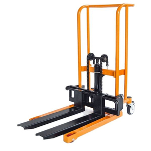 200kg Capacity Manual Hand Stacker Forklift Portable Heavy Duty Steel Multifunctional Lifting <b>Cart</b> for Shop <b>Tool</b> - Product Image 6