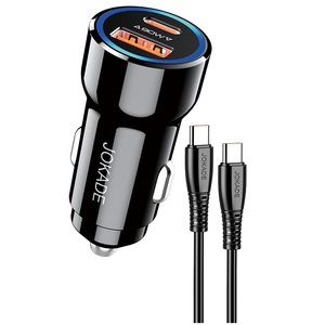 Jokade Car Charger 90W USB C Power <b>Adapter</b> With Cable For Fast Charging - Product Image 1