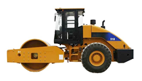 Compacteur de sol industriel SEM 518, longueur 6 250 mm, empattement 3 200 mm, pour travaux de tranchées