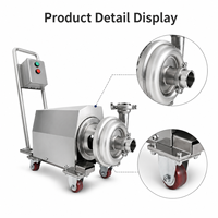 Pompe centrifuge marine en acier inoxydable pour l'alimentation en eau et le refroidissement, 0,5 CV haute pression, directement de l'usine