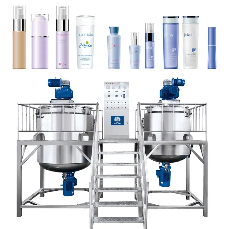 100l-5000l apvo cấp thực phẩm công nghiệp trộn Tank Chất lượng cao xà phòng làm cho máy homogenizer Mixer