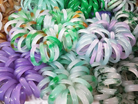 YL Wholesale Xinkeng Jade Bangles Floating Flower Green Hibiscus Jade Violet Women's Ice Bottom Quartzite Jade