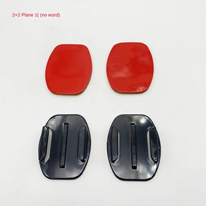 Compatible con <span class=keywords><strong>GoPro10</strong></span>, base adhesiva curva y plana para casco con cinta 3M - Product Image 4