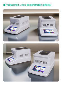 เครื่องวิเคราะห์ความชื้น HC-152 120 กรัม 0.002 กรัม ฟังก์ชั่นตั้งเวลาอบแห้งอัตโนมัติ เครื่องทดสอบสำหรับห้องปฏิบัติการ - Product Image 2