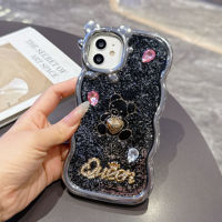 Porte-clés en résine personnalisé de luxe OEM avec étui de téléphone portable en TPU ondulé électroplaqué, résistant aux chocs et étanche, pour plusieurs marques
