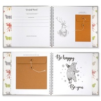 Libro de Recuerdos para Bebés, Impresión Personalizada, Primer Libro de Bebé de 5 Años, Diario de Recuerdos Unisex, Álbum de Fotos, Regalo Moderno para Bebés