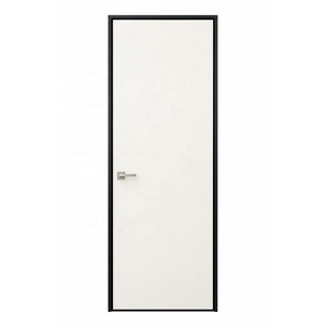 Puerta Interior <span class=keywords><strong>de</strong></span> Aluminio con Chapa <span class=keywords><strong>de</strong></span> Madera para Salón, con Aislamiento Acústico, Producción por Lotes, para Apartamentos, PSL OEM - Product Image 1