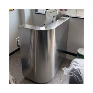 Meja penghitung kaca bingkai logam furnitur etalase perhiasan Modern dengan ukuran kustom untuk stan perhiasan toko ritel - Product Image 4