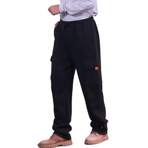 Pantalon de travail élégant ignifuge, poids moyen 10,5 oz, tissu en maille éponge ignifuge avec plusieurs poches - Product Image 1