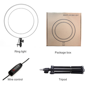 Lampe à maquillage TikTok de 10 pouces avec trépied, anneau lumineux circulaire pour selfie TikTok, anneau lumineux LED avec trépied - Product Image 6