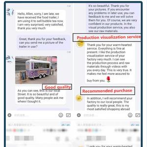 Anni di rimorchio mobile dell'alimento del camion di accumulo di tecnologia rimorchio dell'alimento del gelato di nuovo design di alta qualità - Product Image 6