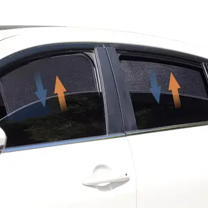 Car sunshade for Cadillac series factory custom OEM anti-UV magnetic mesh sunshade