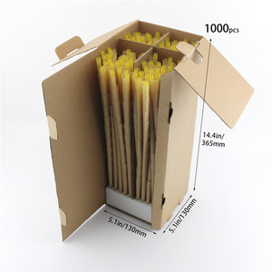 Paquete de 1000 Conos Pre-Enrollados de Papel de Liar Orgánico Natural Sin Blanquear, Color Marrón - Product Image 5