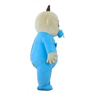 Opblaasbaar babypop jongen en meisje mascottekostuum dierenfiguur opblaasbaar kledingstuk voor feesten volwassenen populaire verkoop - Product Image 3