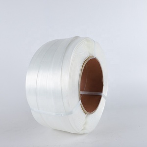 Độ bền kéo cao mềm polyester đóng đai băng Hướng dẫn sử dụng đóng gói tải an ninh hàng hóa lashing với Composite dây khóa dây đóng đai - Product Image 1