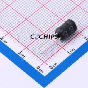 Inductor de Anillo de Color CKPK0507-120uH/K-U10 / Inductor de Montaje Superficial, Componente de Montaje Superficial THT, D6.5xL9.5mm 120uH 10% 400mA 700mOhm - Product Image 1