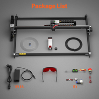 NEJE 3 Max V2 E40 Laser Engraver CNC Router Desktop Wireless Cutter Cutting Graving Machine GRBL Wireless App Control DIY Wood