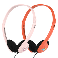 Casque filaire pour enfants casque de musique pour enfant écouteur de classe en ligne prise 3.5mm vente directe d'usine