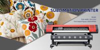 Imprimante à sublimation à livraison rapide, transfert thermique 1,3 m, 1,6 m avec presse à chaud à rouleaux grand format pour tissus et vêtements