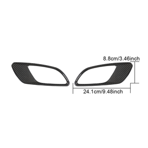 Évents d'ailes de capot secs en Fiber de carbone pour BMW série <span class=keywords><strong>3</strong></span> E90 E92 E93 M3 2009-2013 - Product Image 3