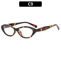 Lunettes de soleil ovales tendance 2026 pour femmes, style vintage rétro œil de chat, années 90 Y2K, avec logo personnalisé, faible MOQ