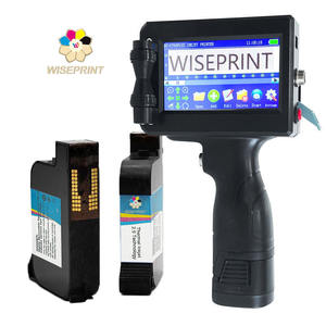 Imprimante jet d'encre portable Wiseprint Tij pour logo de balle de <span class=keywords><strong>golf</strong></span>, <span class=keywords><strong>prix</strong></span> usine, alimentée par batterie, 600 dpi, pour numéros, codes-barres et dates d'expiration - Product Image 1