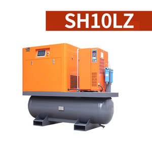 Compresor <span class=keywords><strong>de</strong></span> Aire <span class=keywords><strong>de</strong></span> Tornillo Refrigerado por Aire <span class=keywords><strong>de</strong></span> Alta Presión 20Bar 16Bar <span class=keywords><strong>4</strong></span> en 1 con Rodamientos, 7.5KW-37KW 380V 50Hz, Tanque, Secador y Filtro Integrados - Product Image 2