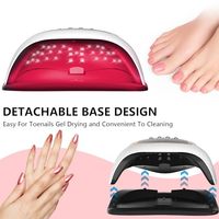 Nouvelle arrivée, lampe à ongles LED UV 300w Pro Cure Dual Light Sun, sécheuse à gel, lampe UV puissante avec écran tactile LCD pour salon