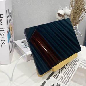 Bamboo Tablet <b>Stand</b> Adjustable Desktop Holder For Phone And Tablet Universal Simple Design Office Home Use - Product Image 4