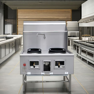 Musluk ve bölme ile ticari çin <span class=keywords><strong>Wok</strong></span> aralığı çift brülör <span class=keywords><strong>Wok</strong></span> aralığı - Product Image 4