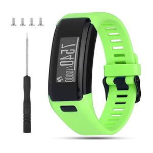 Bracelet en caoutchouc <span class=keywords><strong>Garmin</strong></span> <span class=keywords><strong>Vivosmart</strong></span> <span class=keywords><strong>HR</strong></span>, bracelet en silicone souple - Product Image 6