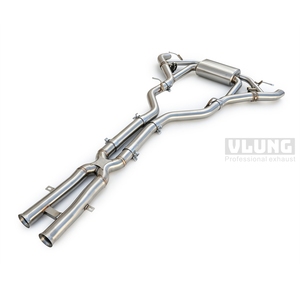 Escape Trasero de Acero Inoxidable T304 para <span class=keywords><strong>Mercedes</strong></span> <span class=keywords><strong>AMG</strong></span> C190 GT <span class=keywords><strong>GTS</strong></span> GTR GTC 4.0L 2014-2022, Instalación Directa con Tornillos - Product Image 2