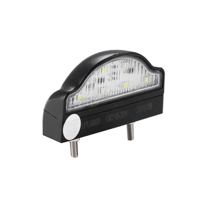 <span class=keywords><strong>Plaque</strong></span> d'<span class=keywords><strong>immatriculation</strong></span> de remorque de camion, lumière LED, E4 EMC 10-30V IP68 - Product Image 1