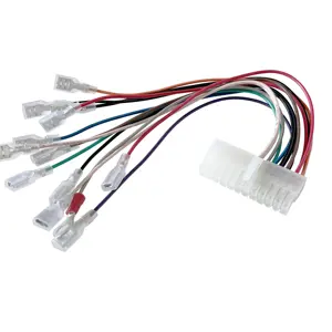 Custom Cable Jst TE Molex 4.2mm Pitch Connector 10 11 12 13 14 15 16 17 18 24 Pin Wire Harness
