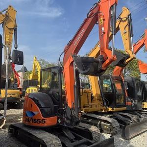 Miniexcavadora Usada de Cadena de Suministro Global, Hitachi Zx55 de 5.5 Toneladas, Excavadora Hidráulica Compacta, en Oferta, Precio de Fábrica - Product Image 1