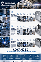 Soluciones Metálicas Integradas, Fabricación de Cajas Personalizadas de Acero Inoxidable OEM, Chasis Profesional ITX/ATX de Acero Inoxidable 304