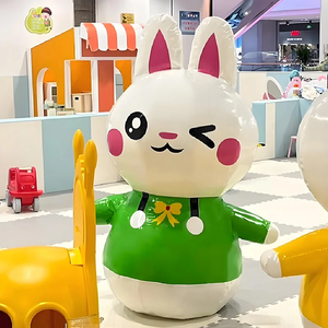 Gobelet gonflable en PVC promotionnel en forme d'animal, réutilisable, cadeau pour les salons professionnels et les événements de marque, cadeau durable pour les garçons et les filles - Product Image 2