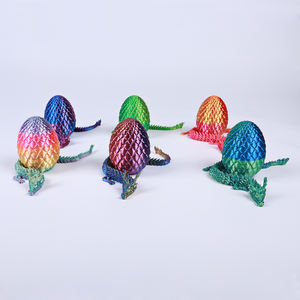 Œuf de dragon imprimé <span class=keywords><strong>en</strong></span> 3D Vashine, 30 cm, coloré, <span class=keywords><strong>en</strong></span> PLA, œuf de dragon flexible, décoration <span class=keywords><strong>en</strong></span> cristal, jouet d'<span class=keywords><strong>action</strong></span> d'anime pour enfants, articulation mobile - Product Image 1