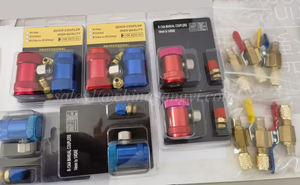 Auto Car A/C Service R1234YF Werkzeugs ätze für Verteiler lehre mit Lades ch lauch Schnell kupplungs schrauben dreher Kältemittel-Manometer - Product Image 6