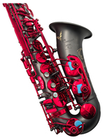 Hot Selling Eastern Music EB Tone Flower Engraved Brass Alto Saxophone with Premium Case