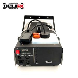 Équipement de scène DJ Durable, <span class=keywords><strong>brumisateur</strong></span> de pulvérisation oblique horizontale à effet de <span class=keywords><strong>colonne</strong></span> d'air, télécommande IR et DMX 512 1500w, machine à fumée avec minuterie - Product Image 5