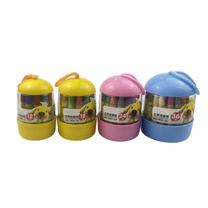 Crayones Hexagonales Lavables de Alta Calidad, Tipo Pintura al Óleo, 12, 18, 24, 36 Colores, Personalizables para Niños - Product Image 6