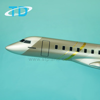 Modèle réduit Bombardier Global 7500, échelle 1:72, longueur 47 cm, de qualité supérieure, idéal comme cadeau pour les clients VIP. Modèle d'avion Bombardier